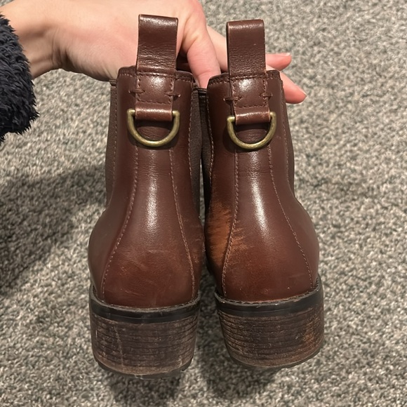 Cole Haan Waterproof Leather Chelsea Boots Brown Size 7 - Picture 3 of 8
